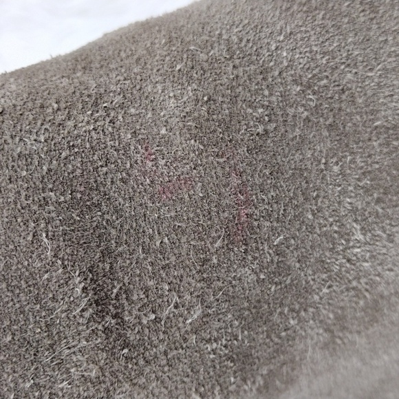 Vionic Faros Tan Suede Leather Fringed Upper Almond Toe Side Zip Ankle Bootie - Picture 15 of 16